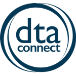 A picture of the dta connect logo.