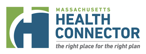 A logo for massachusetts health connect.